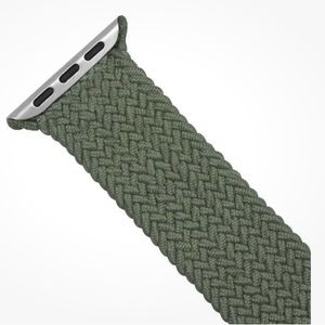 Genuine Apple Watch Braided Solo Loop Band. Inverness Green. 40mm 3.